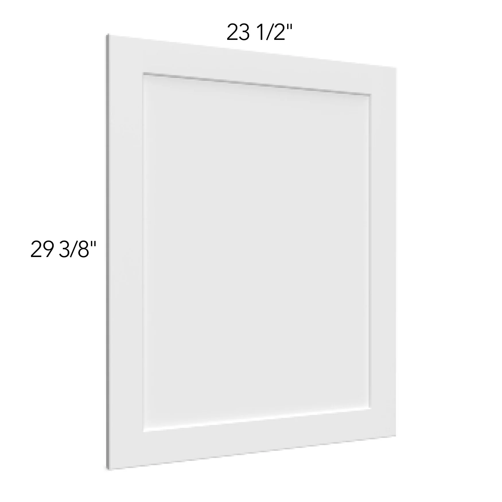 Base Wainscot Panel 23-1/2 W X 29-1/2 H – Fusion by Fabuwood