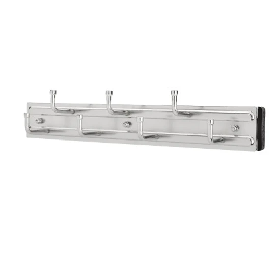 Rev-a-shelf 12" Pull-Out Belt Rack Chrome 12" Length