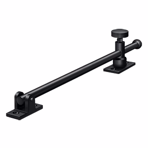 Deltana Casement Stay Adjuster 3/8" Diameter, Black, 12"