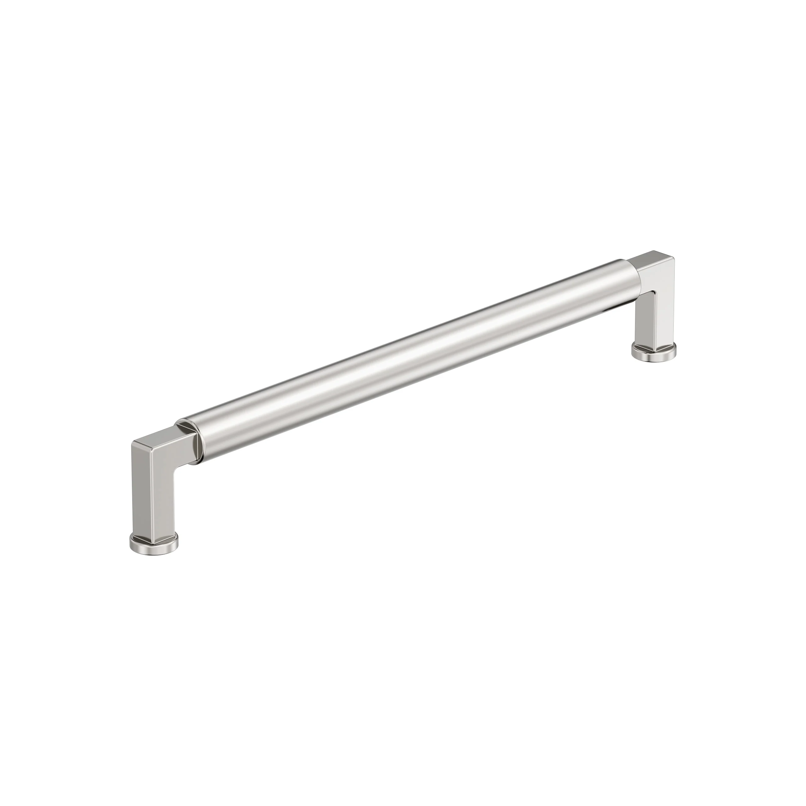 Amerock Balon Pull 8-13/16" Center To Center, Polished Nickel