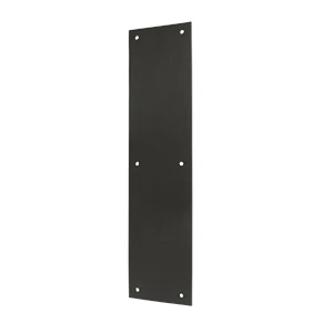 Deltana Push Plate, Oil Rubbed Bronze, 3-1/2″ x 15″