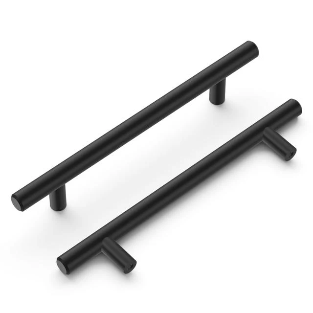 Hickory Hardware BAR PULLS Pull Matte Black 128 mm Center to Center