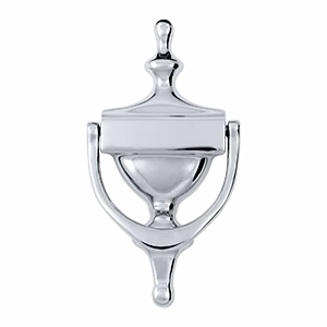 Deltana Victorian Door Knocker, Chrome