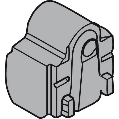 Blumotion For Doors Compact Spacers For Partial Overlay, For Face Frame Cabinets, Multiples of 500