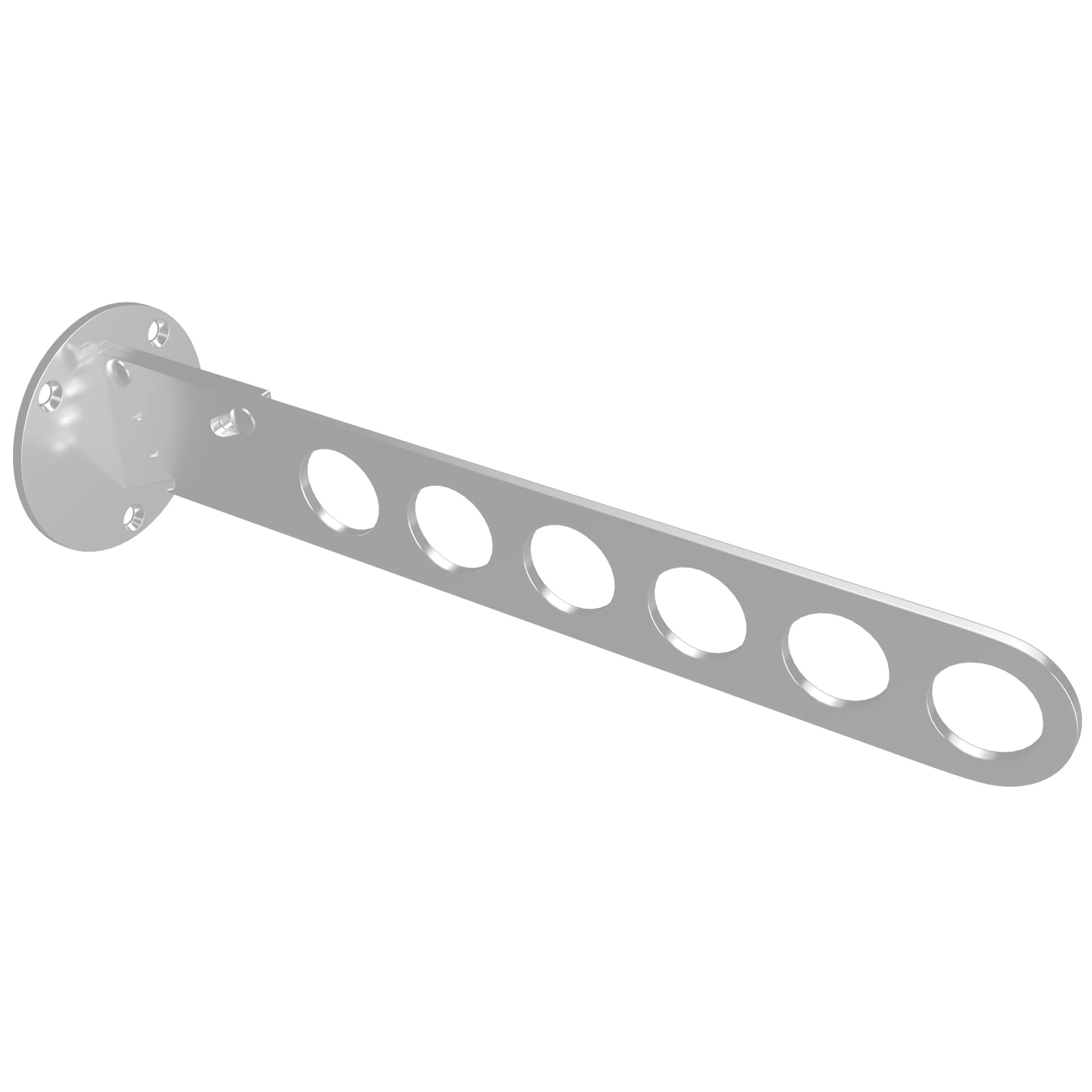 Rev-a-shelf Adjustable Laundry Valet, Chrome