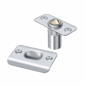 Deltana Ball Catch Packed Size 2-1/8″ x 1″ 2-1/8″ x 1-3/8″ Strike Chrome Round Corners Style
