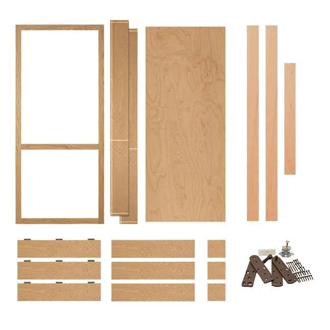 Maple 36" RTA Invisidoor Book Case Maple Trim Kit