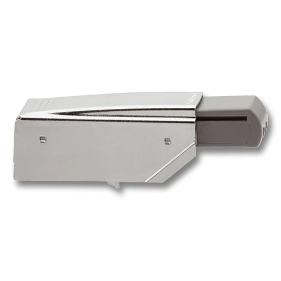 Blumotion Clip-On 973A Half Overlay, Nickel