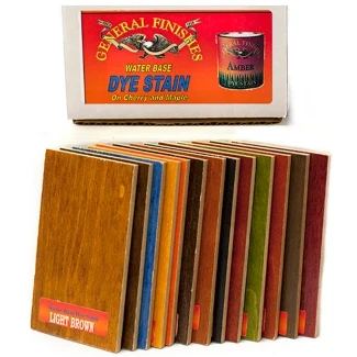 General Finishes Box Of Wood Dye Stain Chips