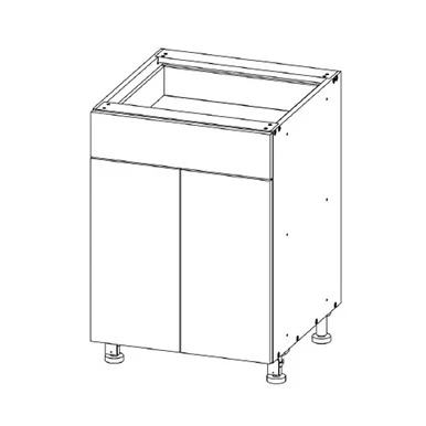 Base 30 W X 34-1/2 H X 24 D – Standard Series by Open Air Cabinets