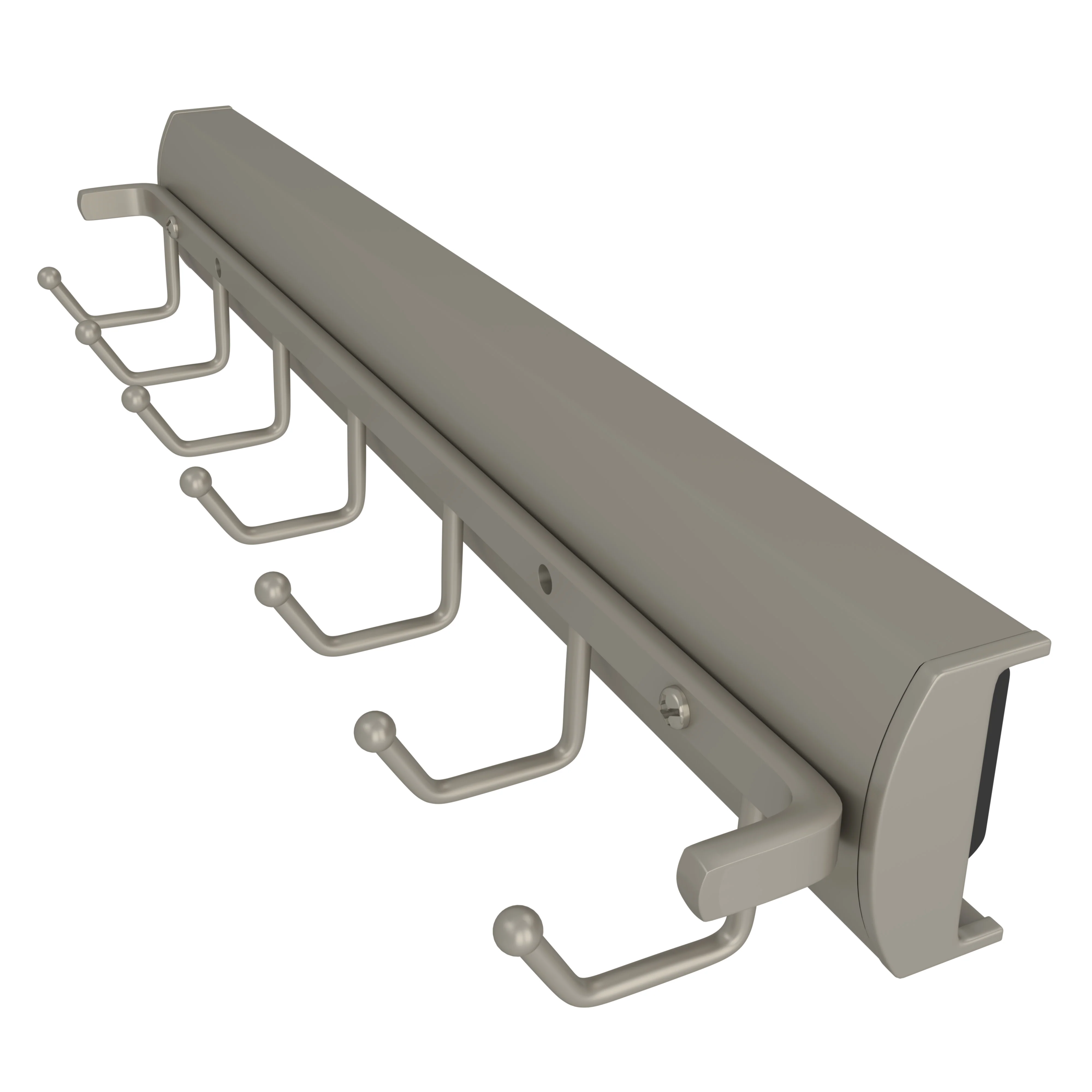 Rev-a-shelf 14″ Premier Swivel Belt Rack Satin Nickel 14″ Length