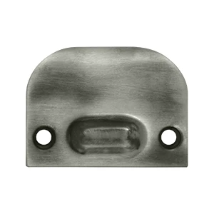 Deltana Full Lip Strike Plate, Antique Nickel