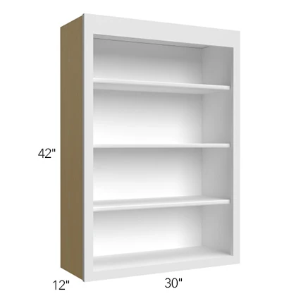 Wall Open Shelf 18 W X 36 H X 12 D – Fusion by Fabuwood