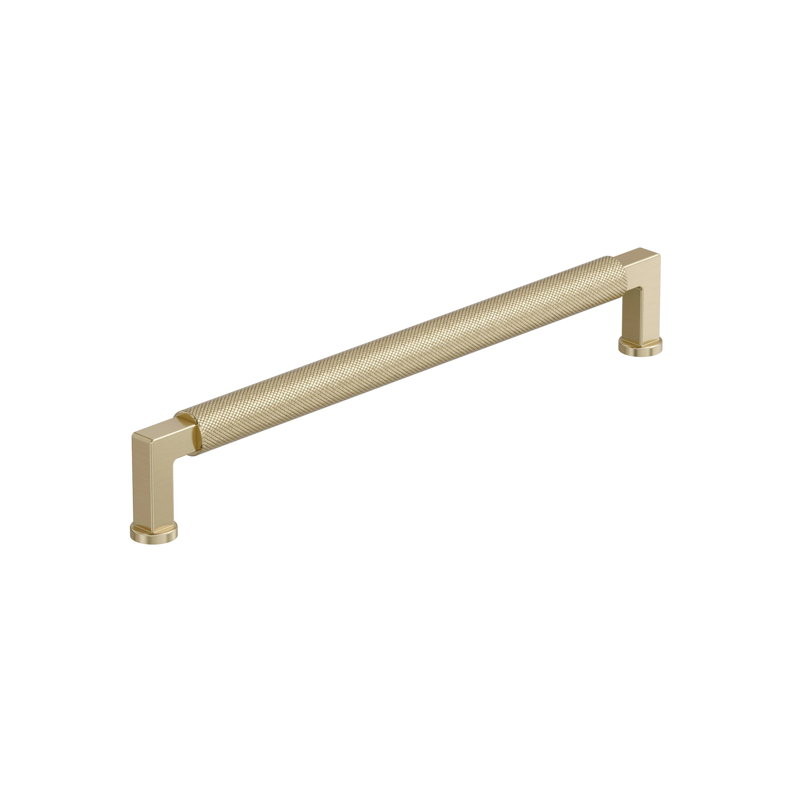 Amerock Balata Pull 8-13/16" Center To Center, Golden Champagne