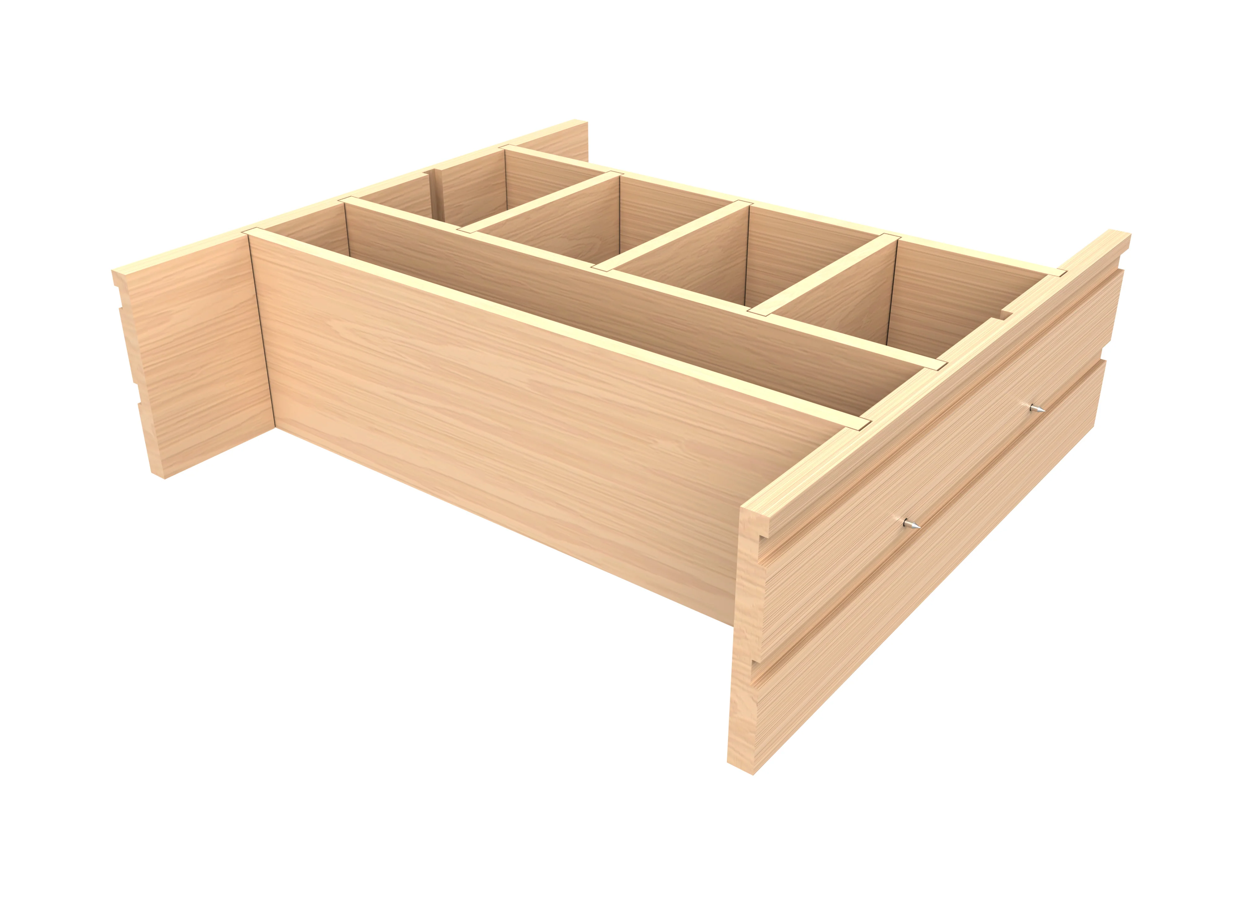 Rev-a-shelf Wood Drawer Divider Insert, 24"