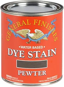 General Finishes Dye Stains, Pewter, Quart