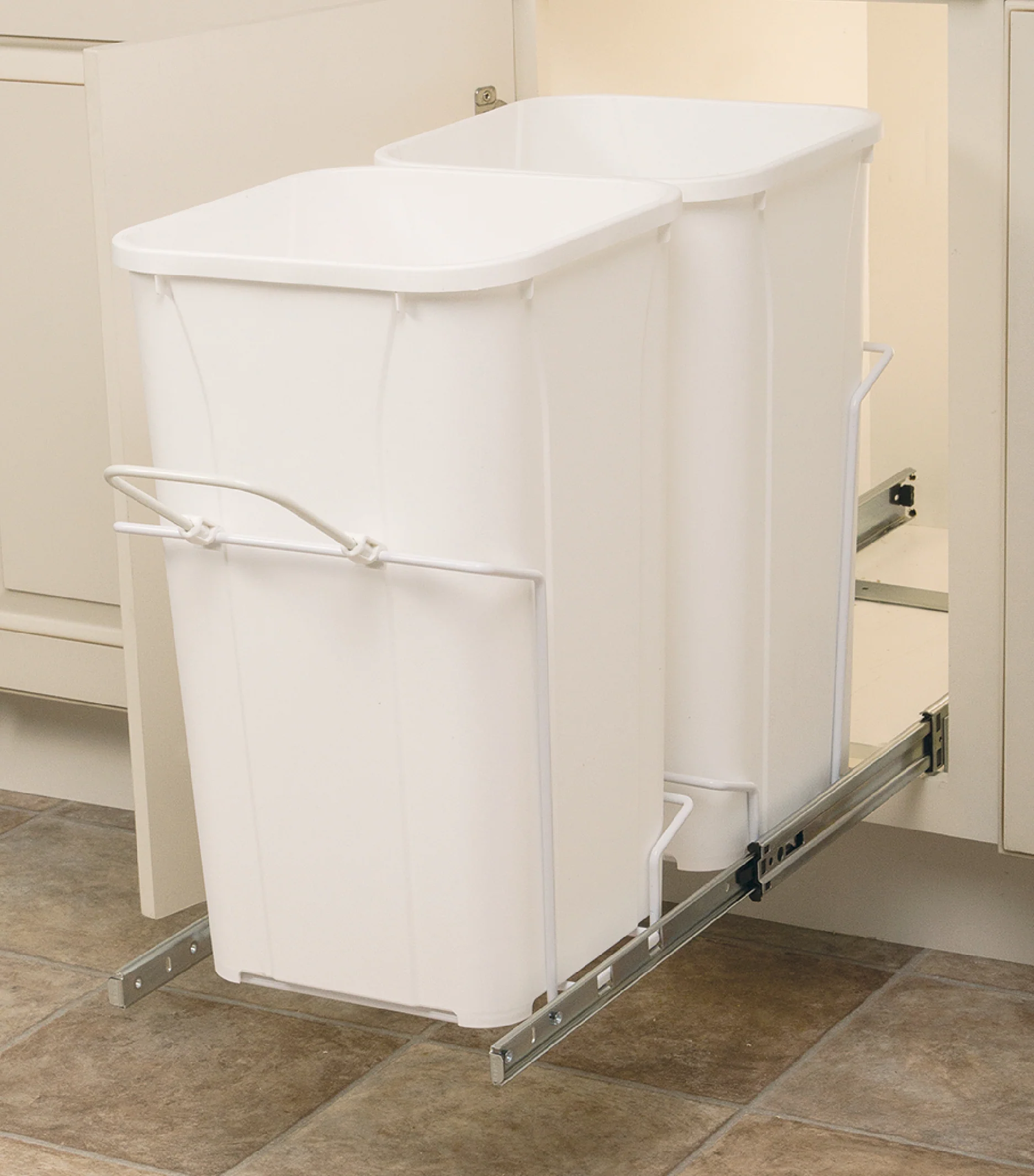 KV Bottom-Mount Waste And Recycling Pull-out