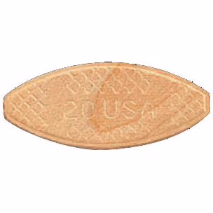 Excel Dowel Beech Wood Biscuit 53 mm Length , Multiples of 200