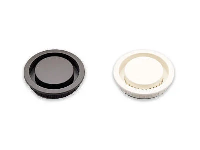 Round Plastic Ventilator White 45 mm