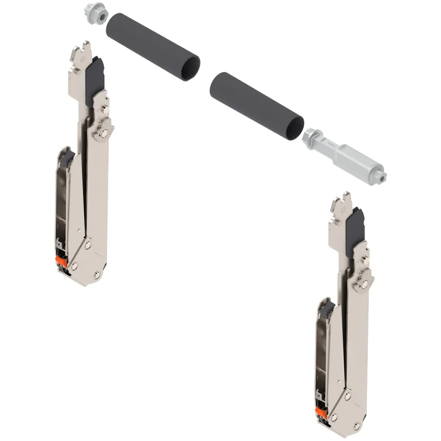 Blum Aventos HL Top Lever Set Zinc Arm Assembly 13-3/8″ to 15-1/4″ Cabinet Height