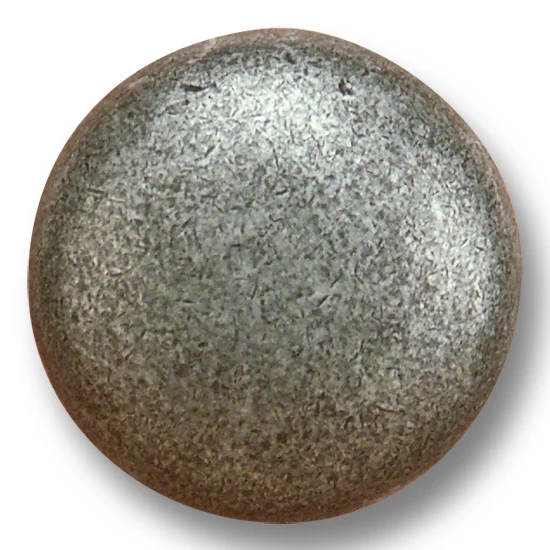 Knob, 1-1/4″ Diameter, 1-1/16″ Projection, Antique Silver