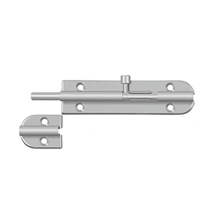 Deltana Barrel Bolt, Brushed Stainless Steel, 6″