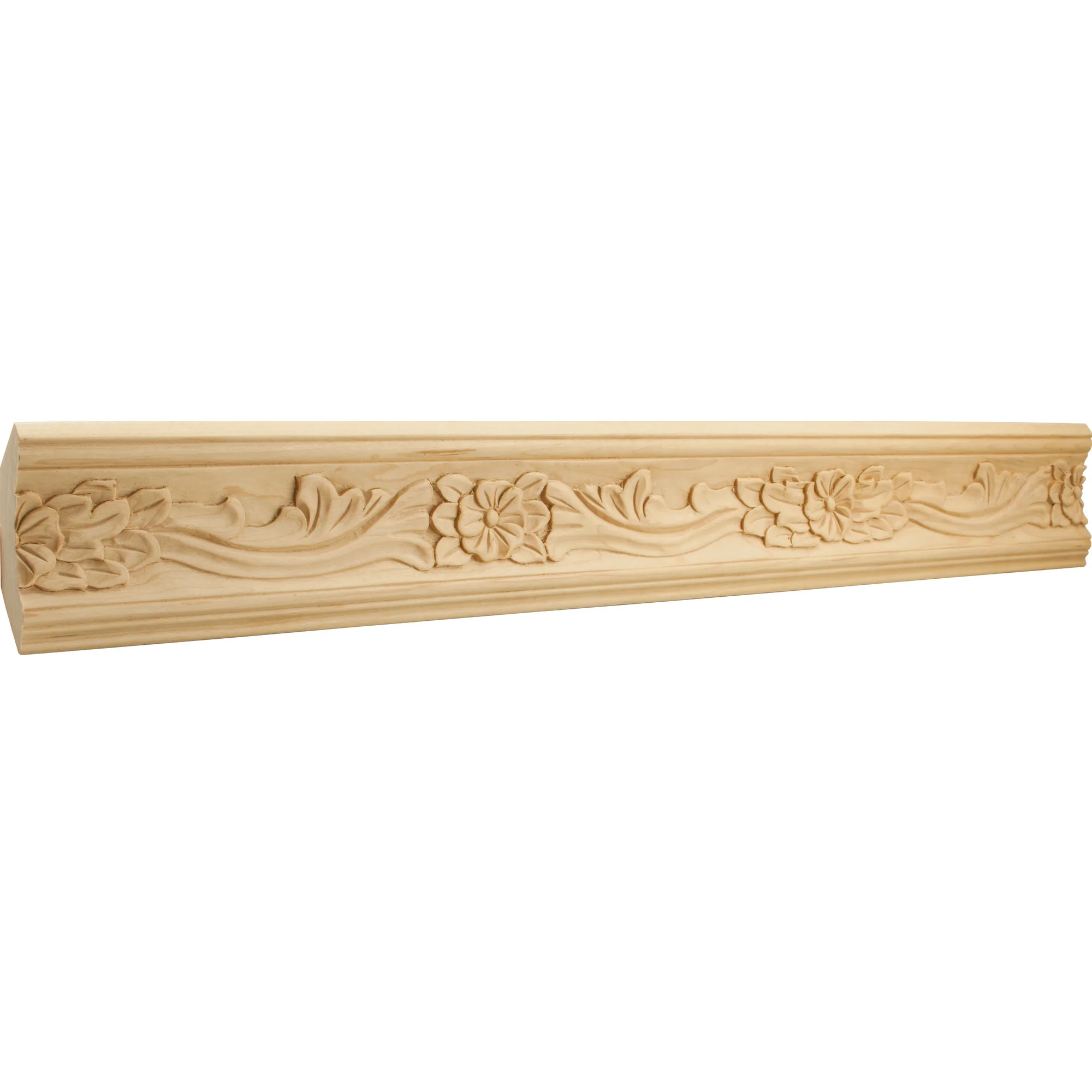 Hardware Resources 3-1/4″ x 7/8″ Hand Carved Crown Moulding Cherry