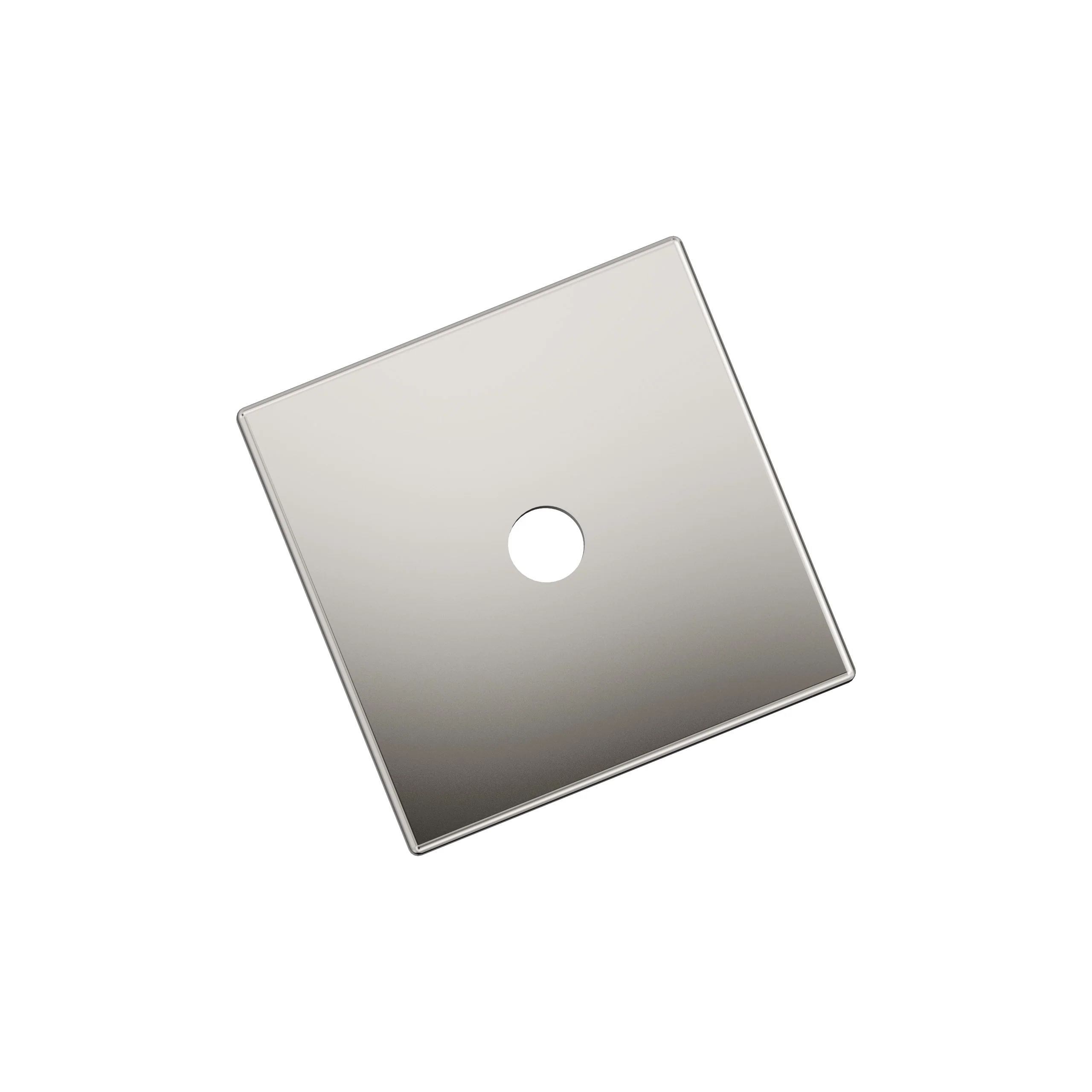 Amerock Ladera Backplate For Knob 1-3/16″ Length, Polished Nickel