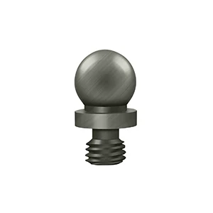 Deltana Ball Tip Antique Nickel 3/8″ Height