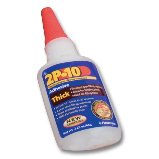 Fast Cap 2P10 Adhesive, Thick, 2.25 oz