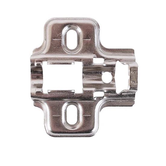 Pride Industrial Mounting Plate For Soft Close Hinge, 0mm Euro Plate, Screw-On