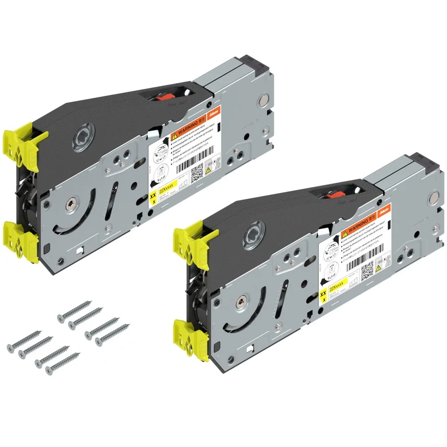 Blum Aventos HL Top Zinc Lift Mechanism Set 15-1/4″ to 22-3/4″ Cabinet Height