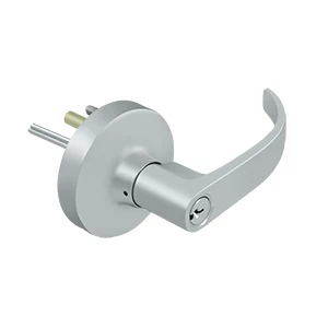 Deltana Lever Trim For Exit Device 60 Entry Function, Brushed Chrome