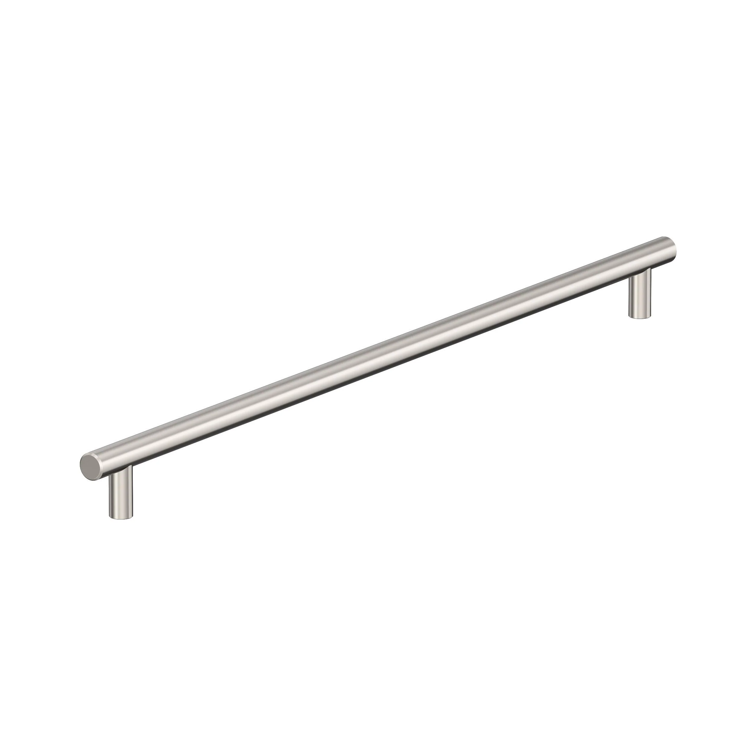 Amerock Bar Appliance Pull Polished Nickel 24" Center to Center