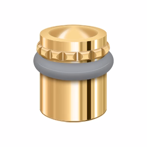 Deltana Round Universal Floor Bumper Pattern Cap, PVD, 1-5/8"
