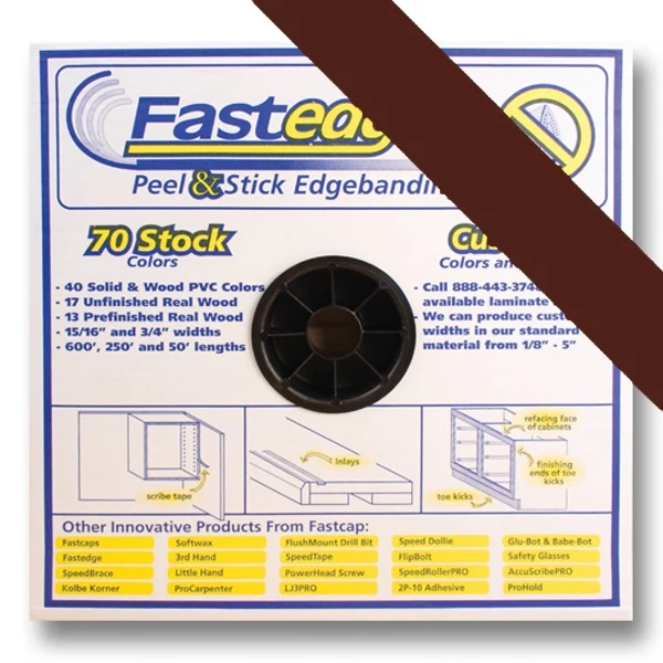 Fastedge PVC 15/16″ PSA Roll, 600 foot, 15/16″