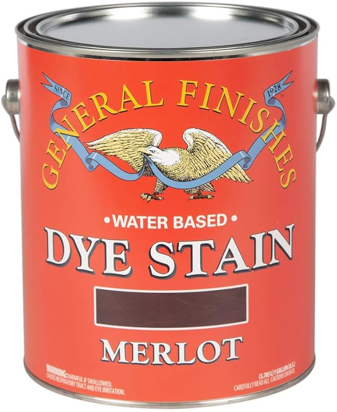 General Finishes Dye Stains, Merlot, Gallon