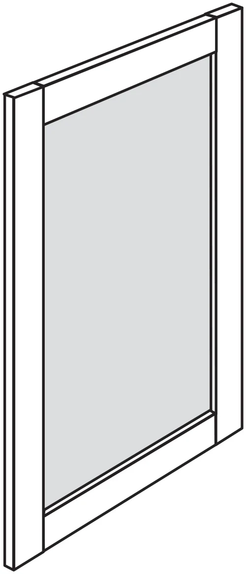 Mirror 24 W X 30 H X 3/4 D – Trenton Recessed by JSI