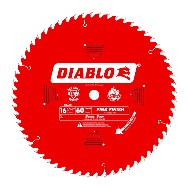 Diablo Fine Finish Saw Blade 16-5/16″ Diameter