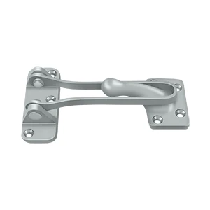 Deltana Door Guard, Brushed Chrome, 4″