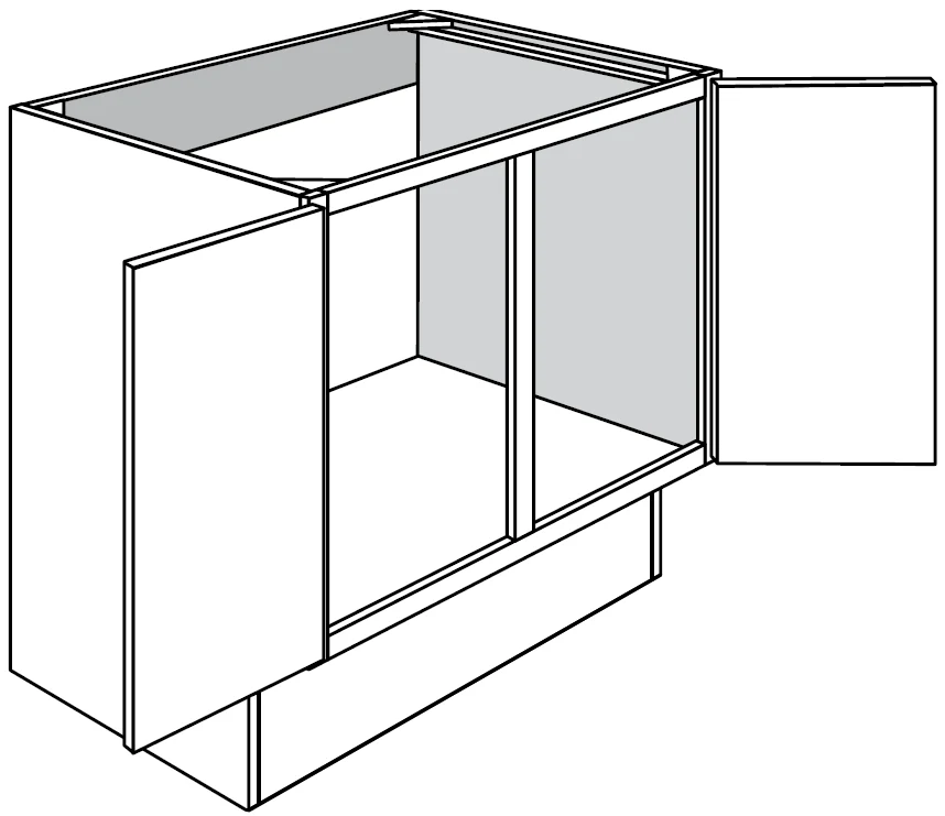 ADA Sink Base 36 W X 32-1/2 H X 24 D – Dover by JSI