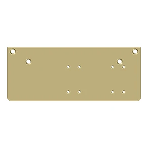 Deltana Drop Plate For Arm Installation, Gold, Parallel