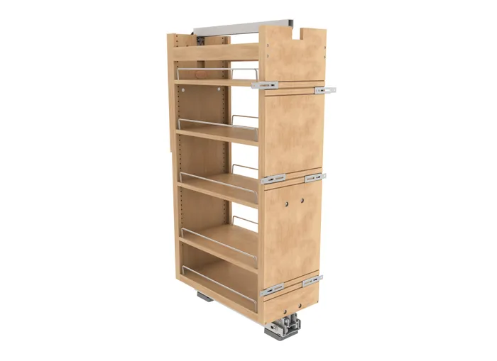 Rev-a-shelf Wood Pantry Pullout 11" Width 43" Height