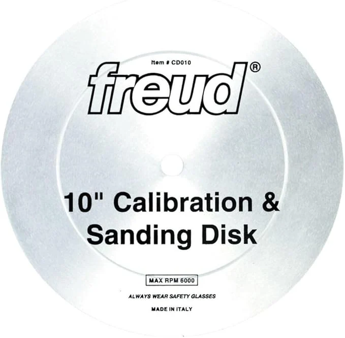 Freud Calibration & Sanding Disk, 10″