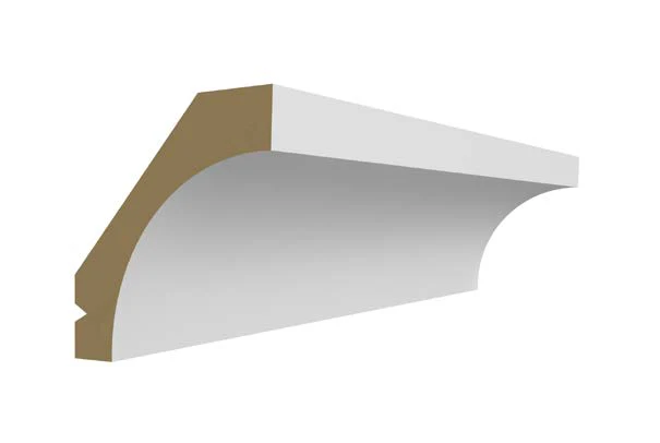 Crown Moulding Large Shaker Cove 2-5/8 H X 2-5/8 D X96 L- Fusion by Fabuwood