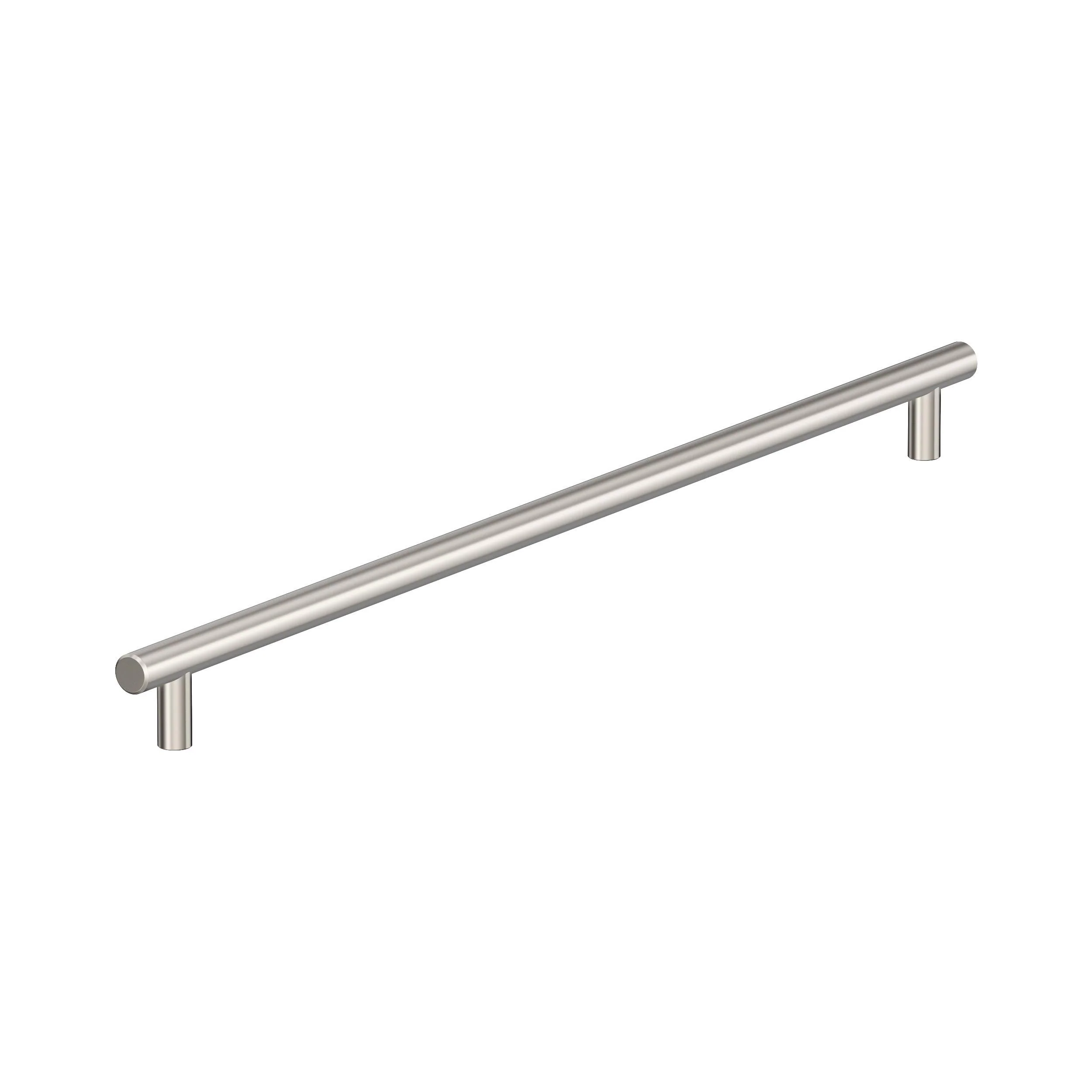 Amerock Bar Appliance Pull Sterling Nickel 24" Center to Center