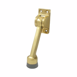 Deltana Kickdown Holder, Polished Brass, 4″
