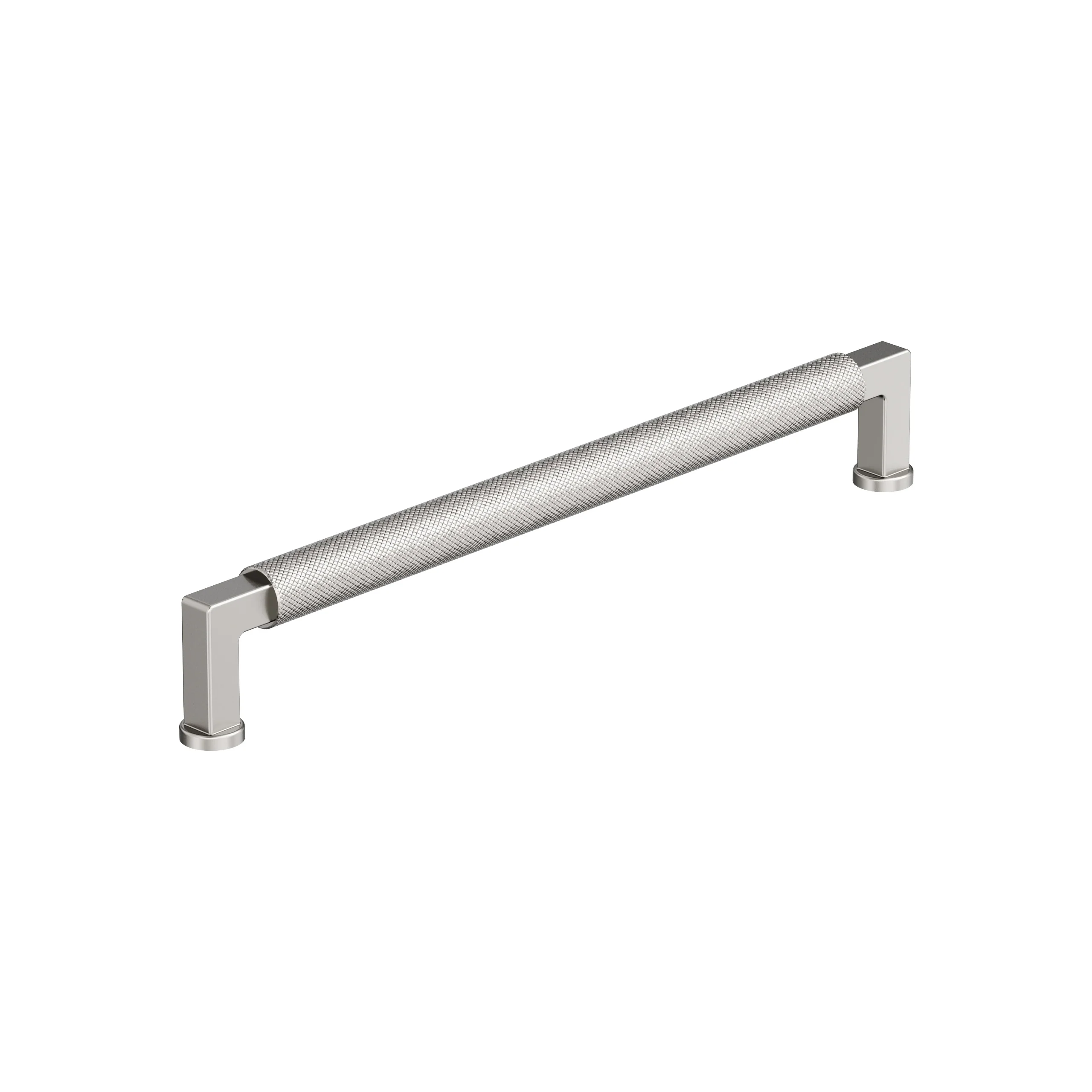 Amerock Balata Pull 8-13/16" Center To Center, Polished Nickel