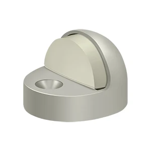 Deltana Dome Stop Profile Satin Nickel High Profile