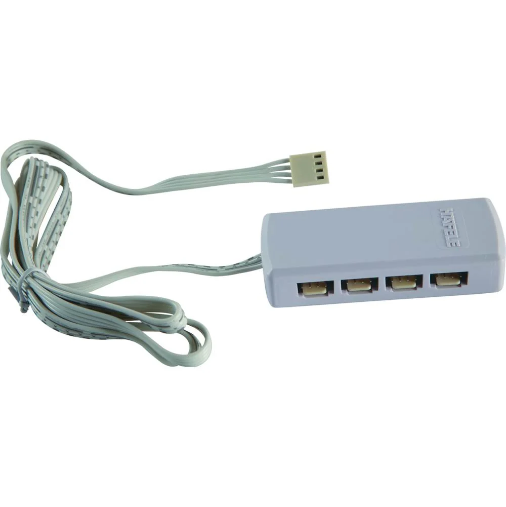 9-Way Distributor For Loox LED RGB Strip Lighting 39-3/8″ Long